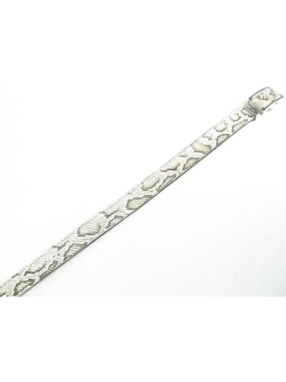 Genuine Python Snake Skin Auto Locking Men's Belt - 46